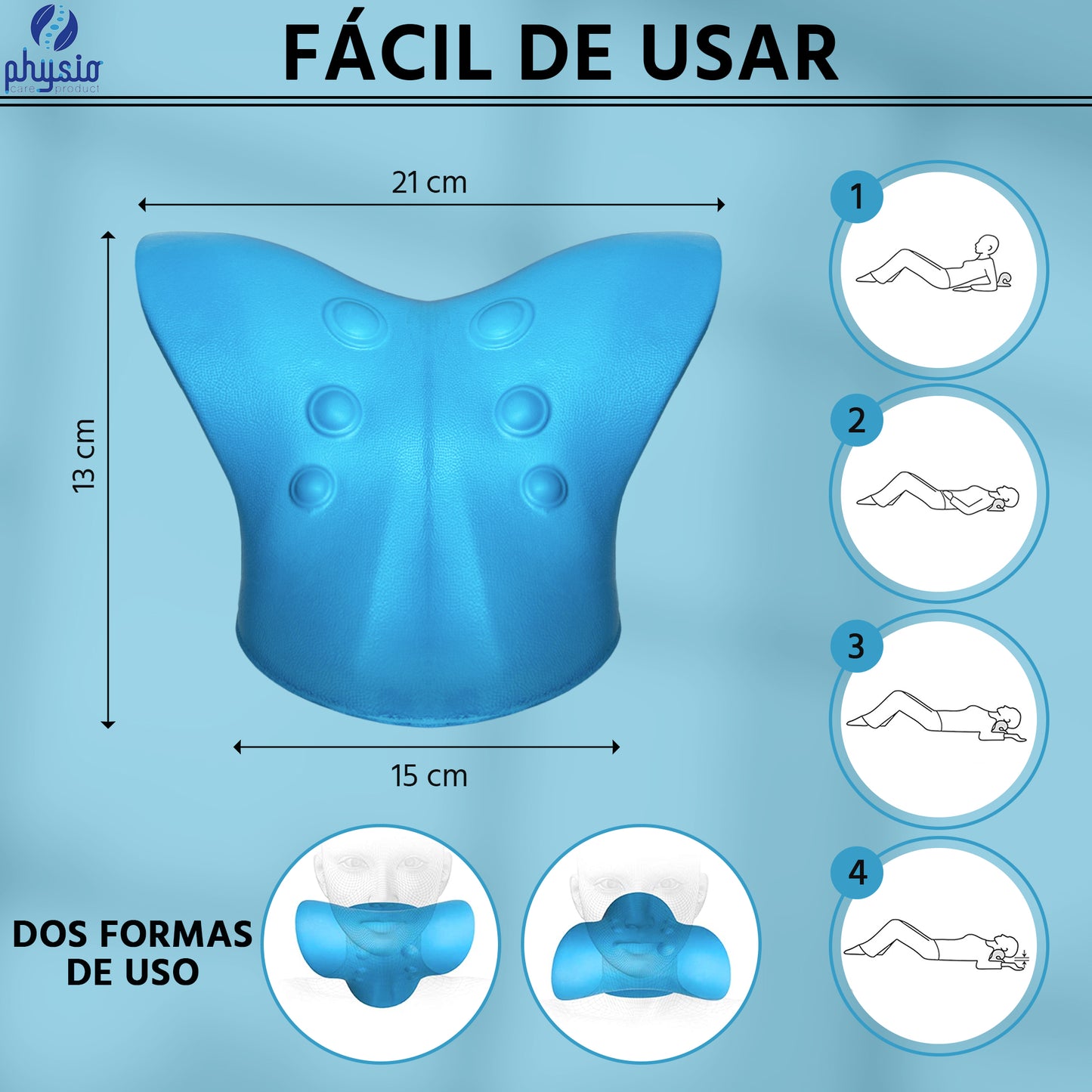 Cojin de traccion cervical