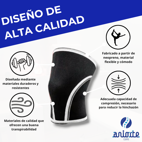 2x Rodillera Deportiva para Alivio de Dolor Articular